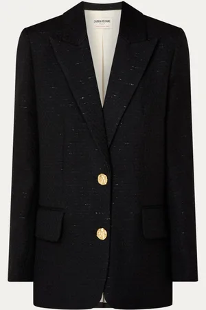 Zadig & Voltaire Vicka blazer van tweed met klepzakken