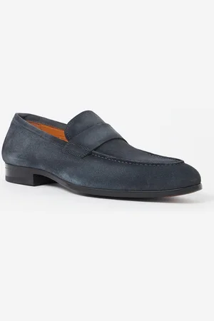 Magnanni Summer loafer van suède