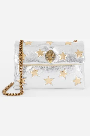Kurt Geiger Soft Kensington Star crossbodytas van leer