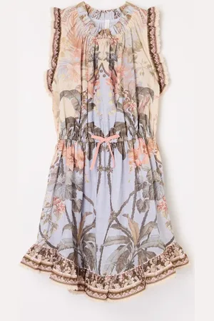ZIMMERMANN Wylie jurk met print