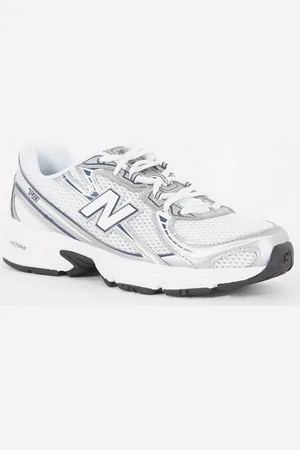 New Balance 740 sneaker van mesh met metallic finish