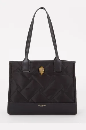 Kurt Geiger Schoudertas van satijn met quilt patroon