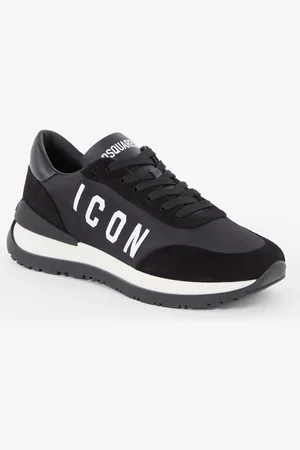 Dsquared2 Icon Runner sneaker met suède details