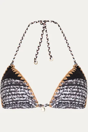 Banana Moon Bosco Klokoa triangel bikinitop met lurex en uitneembare vulling