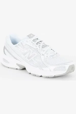 New Balance 740 sneaker van mesh met metallic finish