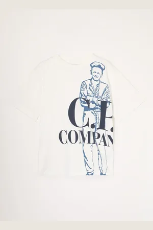 C.P. Company T-shirt met logoprint