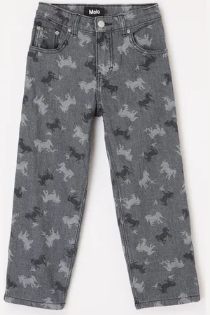 Molo Aiden loose fit jeans met gekleurde wassing