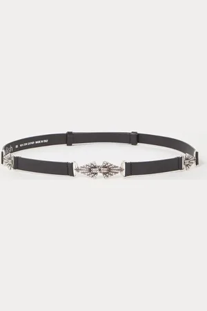 Bash Babe tailleriem van leer met strass