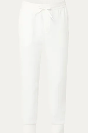 Emporio Armani Tapered fit joggingbroek met steekzakken