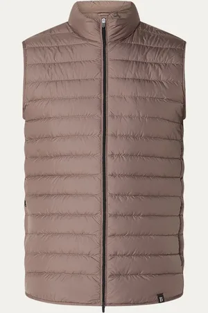 Boggi Milano Gewatteerde bodywarmer met donsvulling en ritszakken