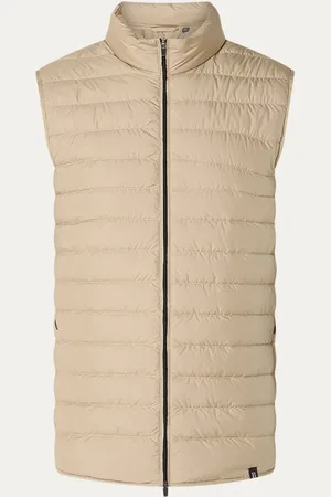Boggi Milano Gewatteerde bodywarmer met donsvulling en ritszakken