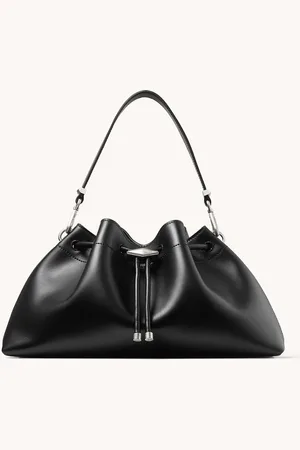 Jimmy Choo Cinch M schoudertas van kalfsleer