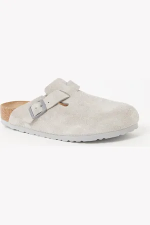 Birkenstock Boston muiltjte van suède