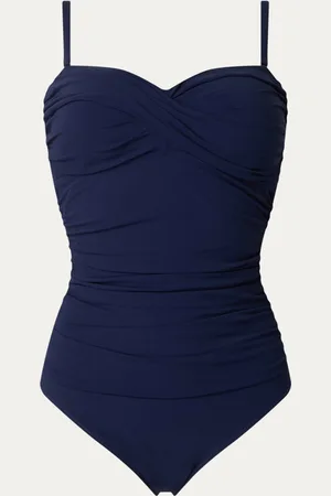 gottex Voorgevormd bandeau badpak met afneembare bandjes