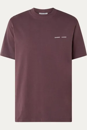 Samsøe Samsøe Norsbro T-shirt van biologisch katoen met logo