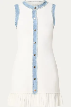 Sandro Mini jurk met ronde hals