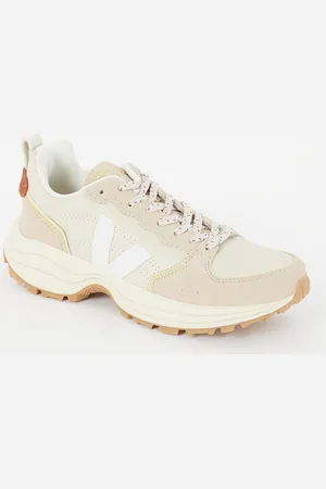 Veja Venturi sneaker van leer met suède details