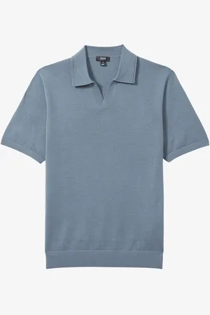 Reiss Duchie regular fit polo van merino wol