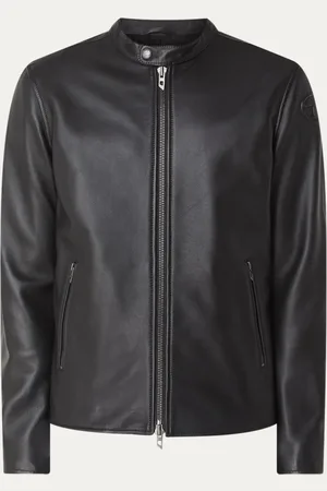 Diesel L-CARVER jack van schapenleer met logo