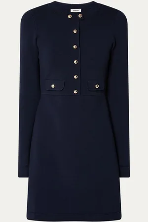 Sandro Mini jurk met sierknopen