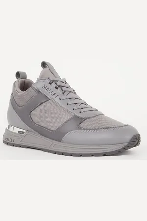 Mallet Diver sneaker van leer met nubuck details