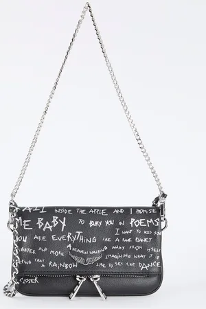Zadig & Voltaire Rock clutch met afneembare schouderriem