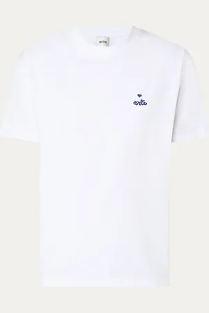 Arte Antwerp T-shirt met logoborduring