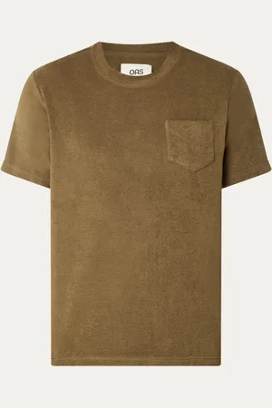 Oas Pine Terry T-shirt van badstof