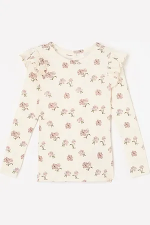 Lil Atelier NMFGavo longsleeve in biologische katoenblend