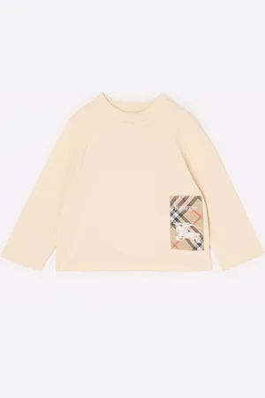 Burberry Kooper longsleeve met logoborduring