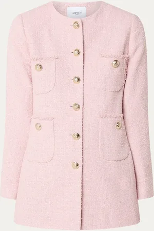 L.K. Bennett Rosie blazer met tweed-look en borstzakken