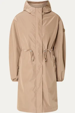 Airforce Mary parka met trekkoord en waterafstotende coating