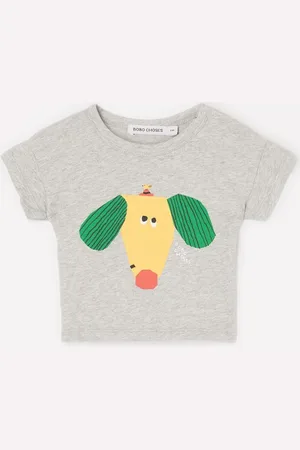 Bobo Choses Happy Dog T-shirt van biologisch katoen