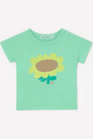 Bobo Choses Sunflower T-shirt van biologisch katoen