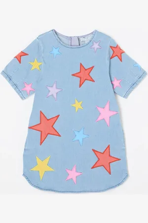 Stella McCartney Jurk van chambray