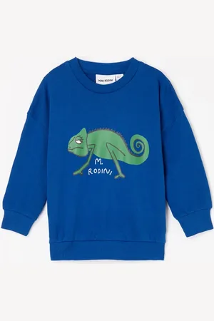 Mini Rodini Lizard sweater van biologisch katoen
