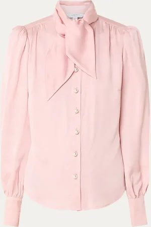 L.K. Bennett Hall blouse met sjaalkraag