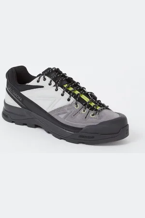 Salomon X-Alp LTR sneaker van suède met mesh details