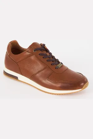 Dune Trilogy sneaker van leer