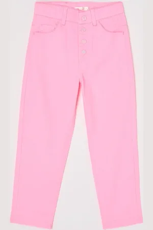 Billieblush Tapered fit jeans met gekleurde wassing