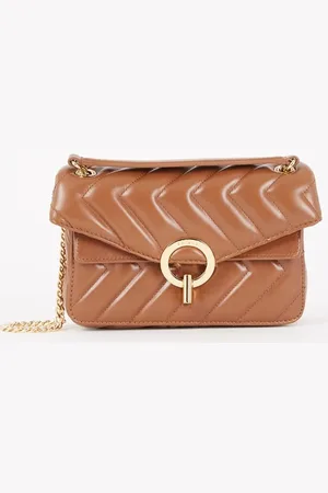 Sandro Crossbodytas van quilted leer