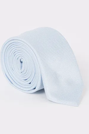 HUGO BOSS Stropdas in zijdeblend met microdessin
