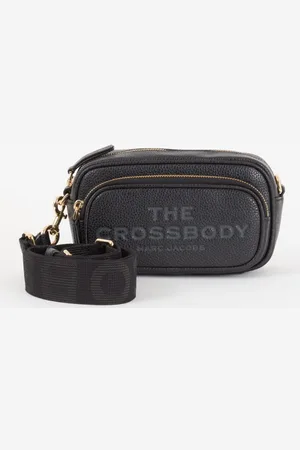 Marc Jacobs The Crossbody crossbodytas van leer met logo