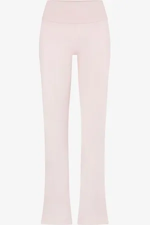 SKIMS Cotton Jersey mid waist straight fit loungebroek