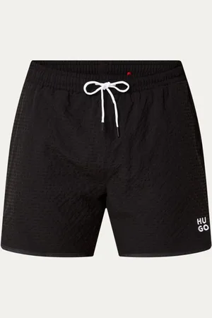 HUGO BOSS Chaffle zwemshorts met structuur