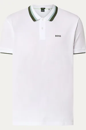 HUGO BOSS Paddy regular fit polo van piqué katoen met logo