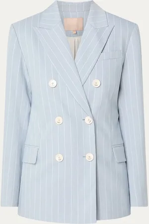 Josh V Pleun double-breasted blazer met streepprint