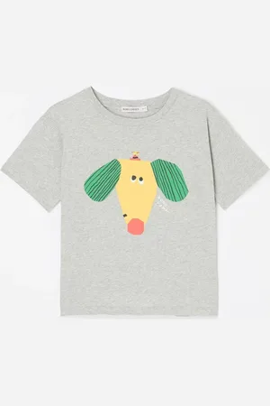 Bobo Choses Happy Dog T-shirt van biologisch katoen