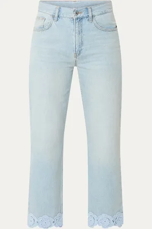 Liu Jo High waist straight leg cropped jeans in lyocellblend
