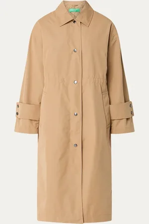 Benetton Trenchcoat met uitneembare voering en steekzakken